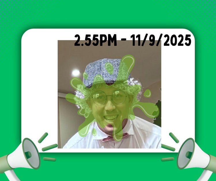 May be a doodle of 1 person and text that says '2.55PM-11/9/2025 11/9/2025 2025 255DM- R5DM 11/0'